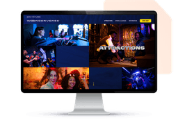 Screenshot of the Wonderverse website displayed in a computer monitor