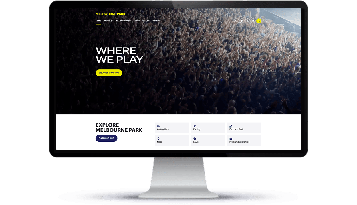 whiteGREY case study for melbourne park
