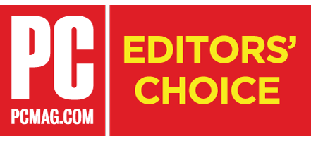 PC Mag editors' choice award