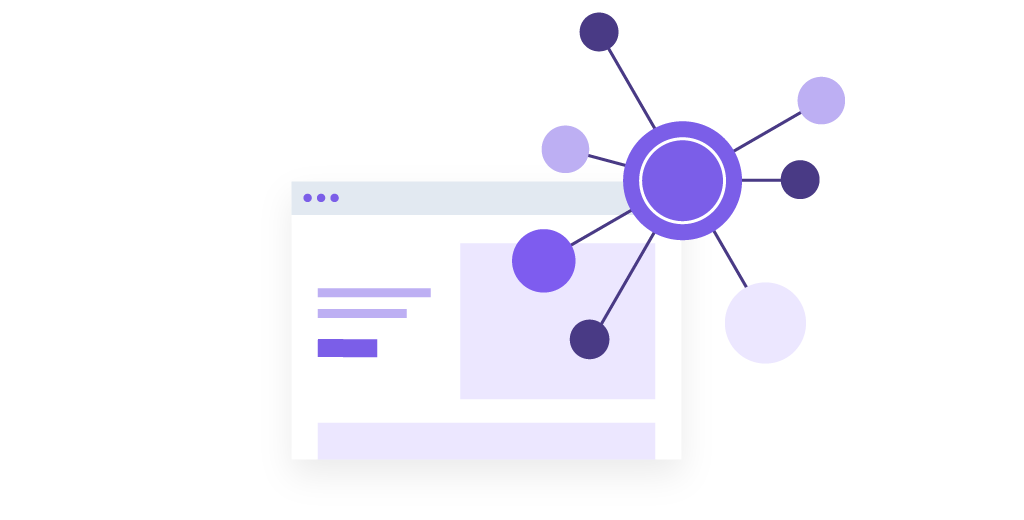 An image of distributed content coming from a headless WordPress website