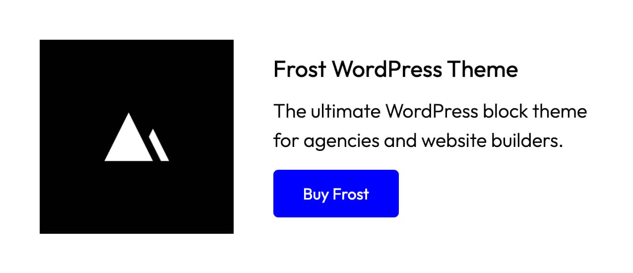 Product Box Pattern for Frost WordPress Theme