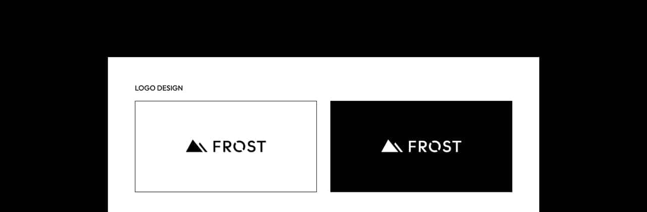 Brand Guide Pattern - Frost WordPress Theme