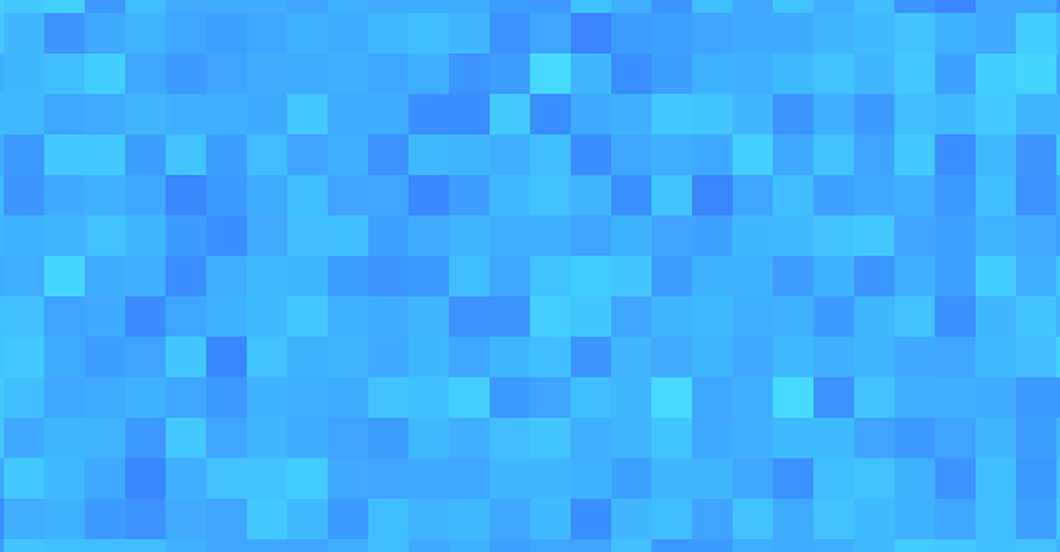 Different shades of blue pixels