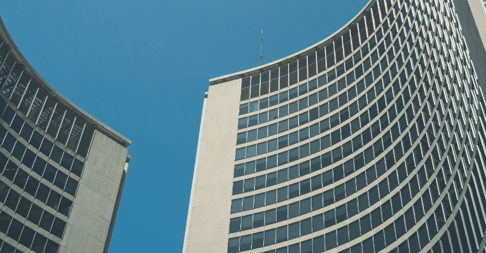 Buildings depicting photography from a portfolio site