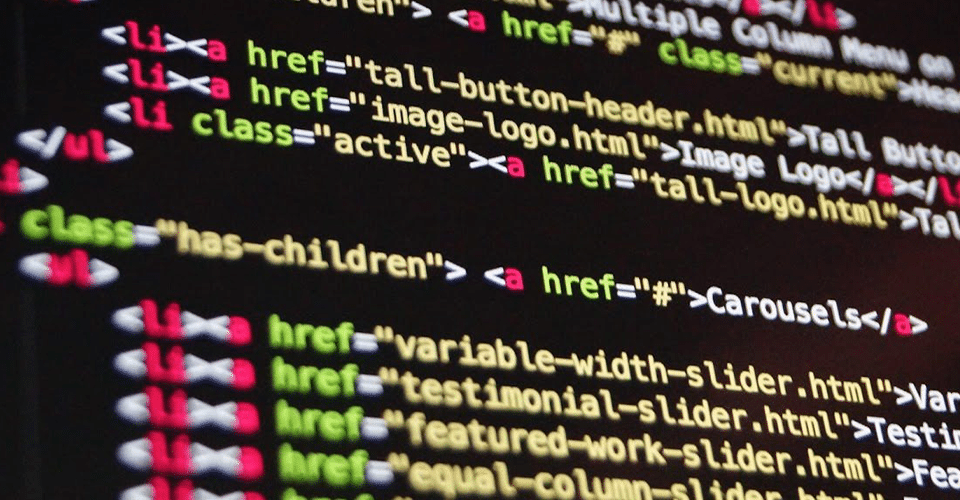 Progressive Web Apps for WordPress. image depicts website code