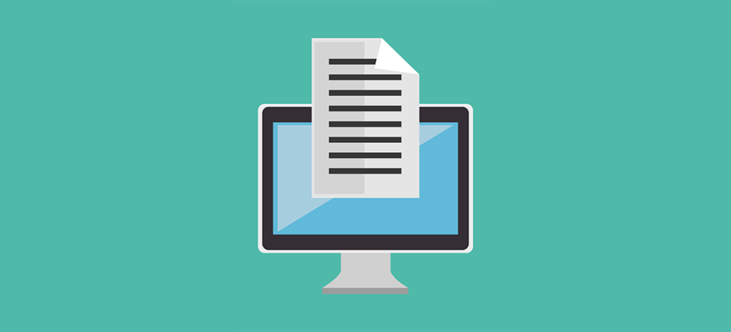 icon shows a pdf document on a laptop