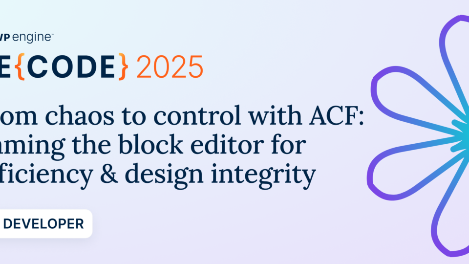 From chaos to control: Taming the block editor for efficiency and design integrity