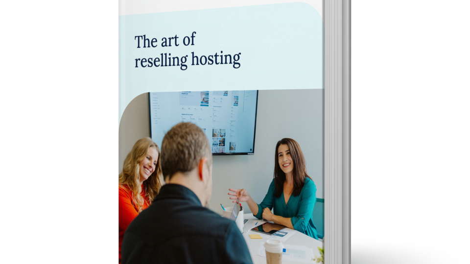 Ebook cover for the Art of Reselling Hosting