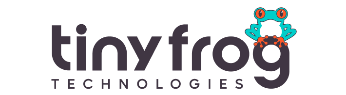 TinyFrog logo, large