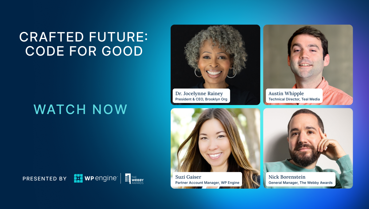 Crafted Future: Code for Good panel event