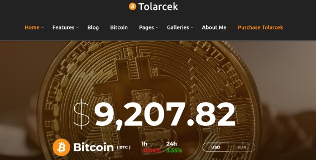 wordpress theme for cryptocurrencies