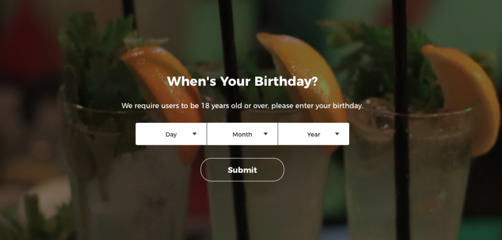 Age Checker for WordPress plugin. Id Verification Plugin WordPress