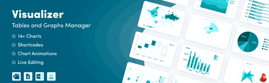 Visualizer plugin. WordPress Data Visualization Plugin