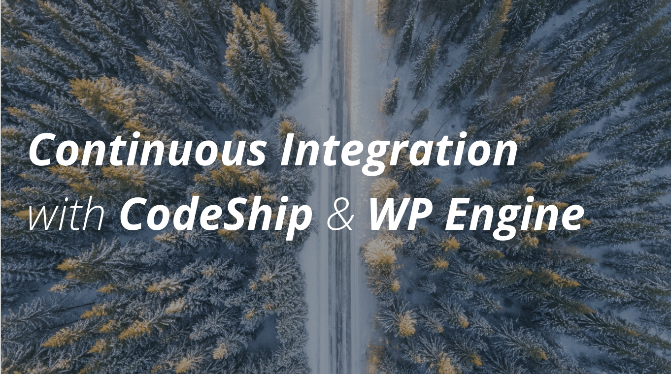 Continuous Integration With CodeShip - Support Center