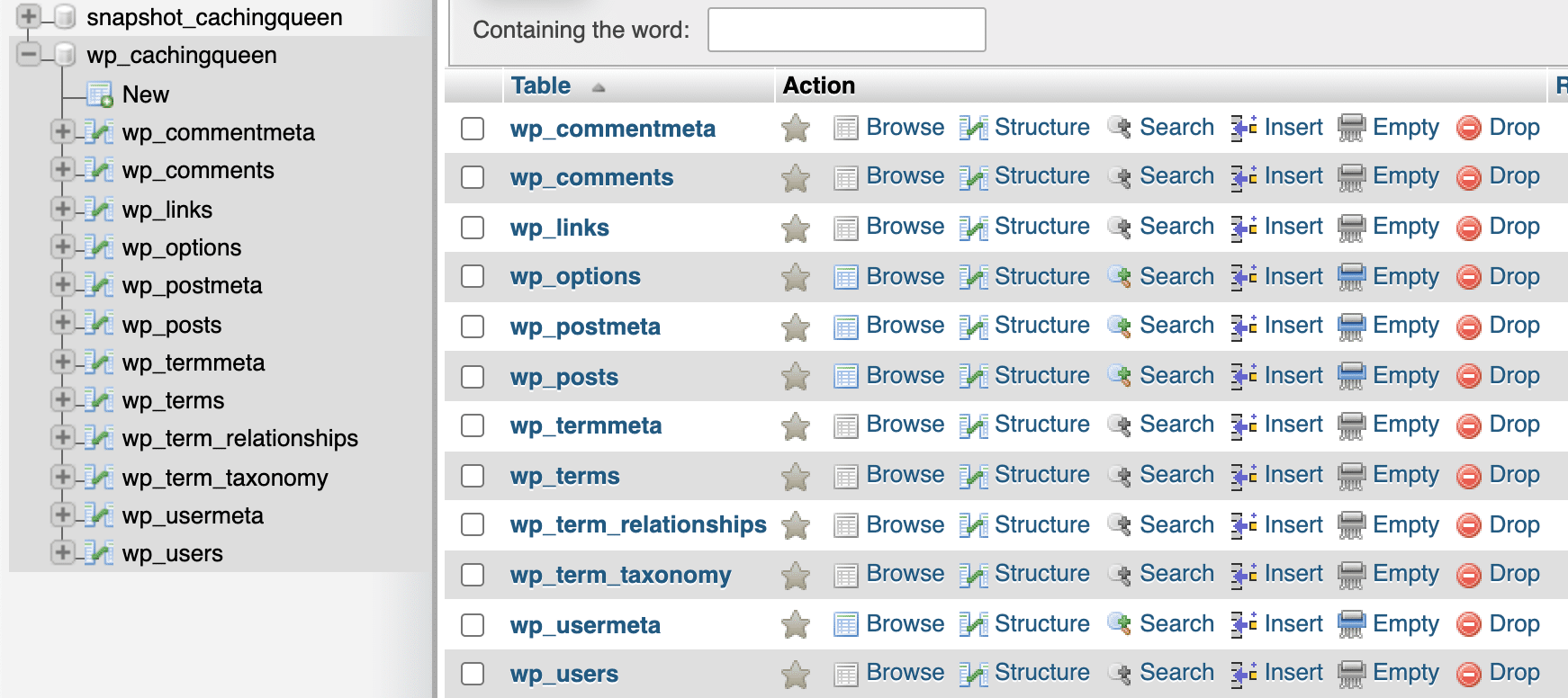 View or Edit WordPress Database Table Prefix Support Center