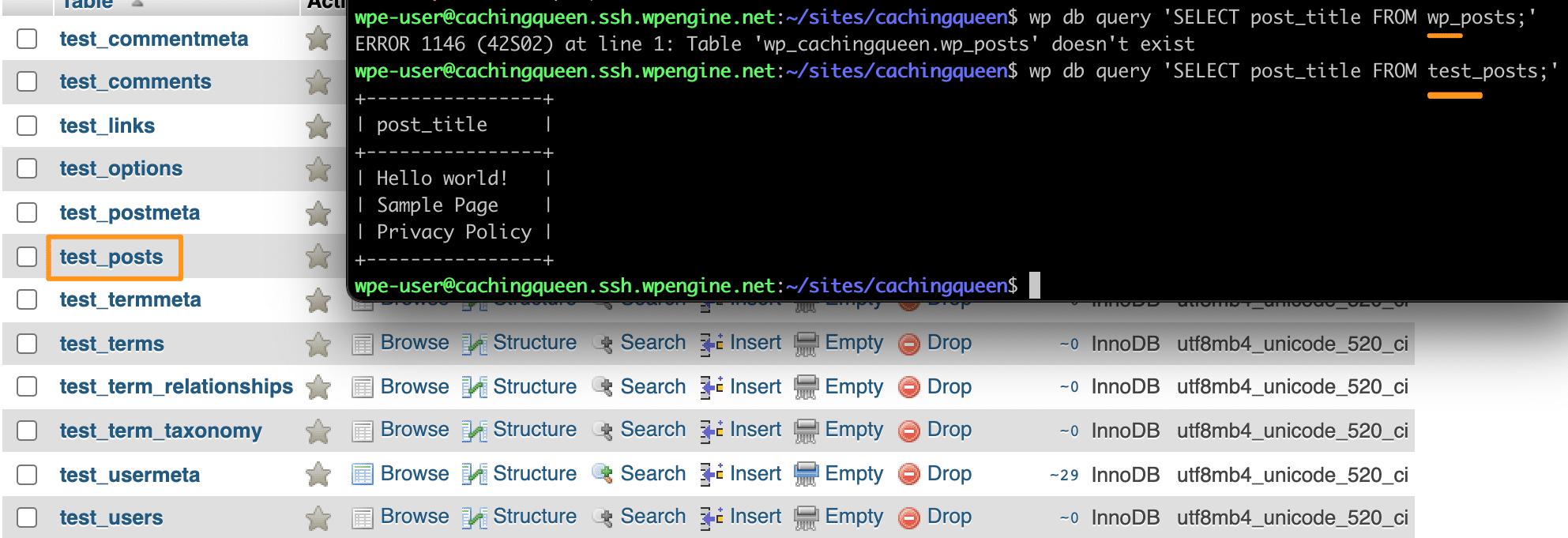 View or Edit WordPress Database Table Prefix Support Center