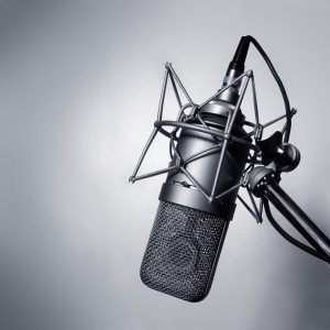 Recording microphone to signify both voice and tone