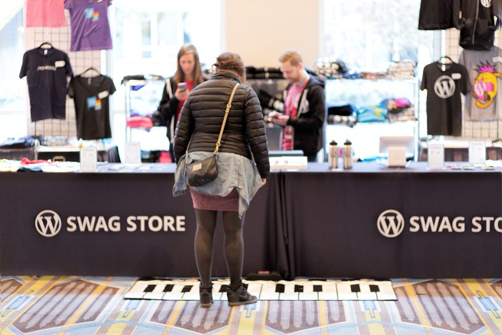 WordCamp US 2015 in Photos - WordCamp Swag Store