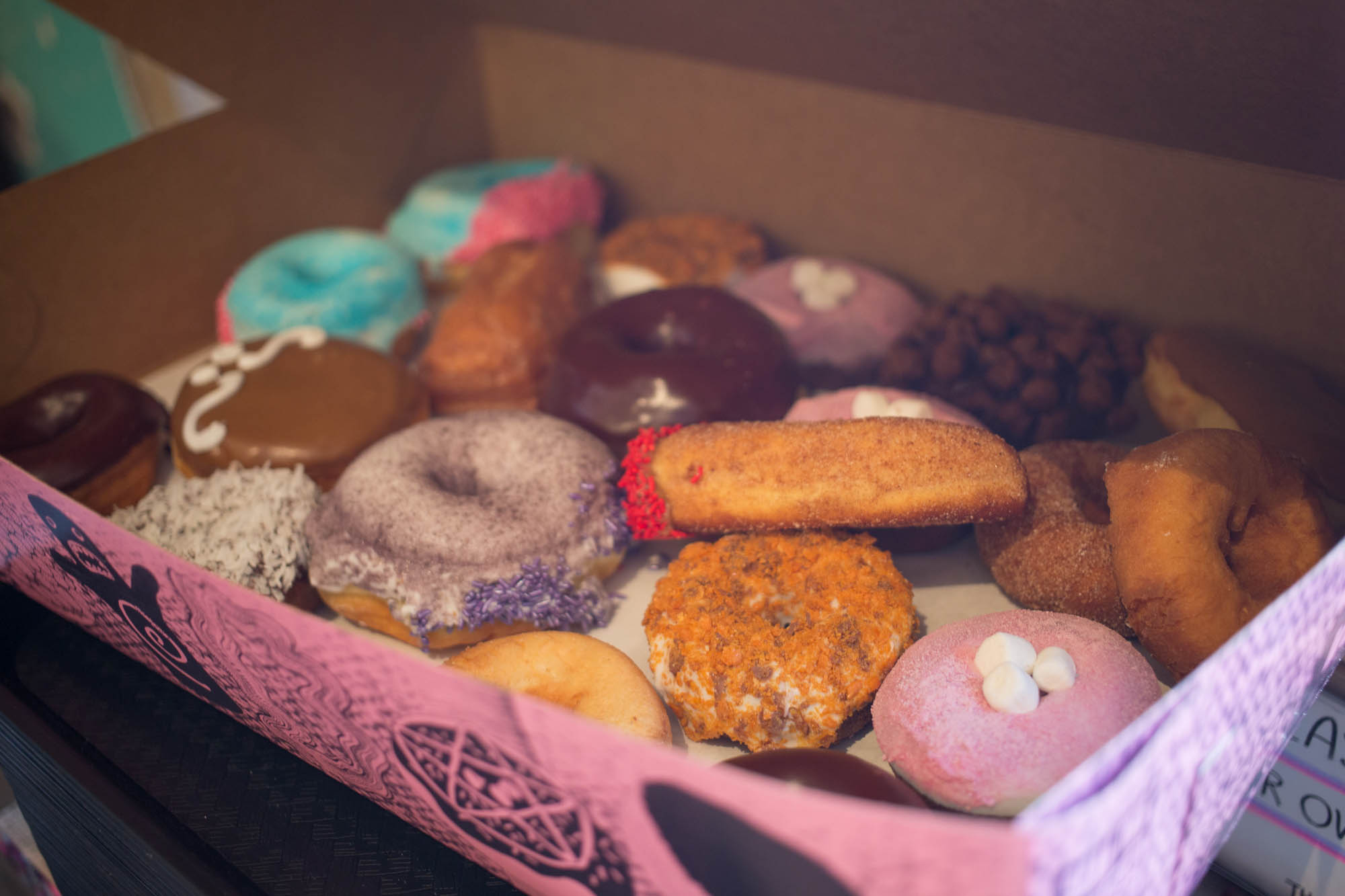 Voodoo Doughnuts supplied SXSW attendees with daily free doughnuts and coffee to jumpstart their morning. 
