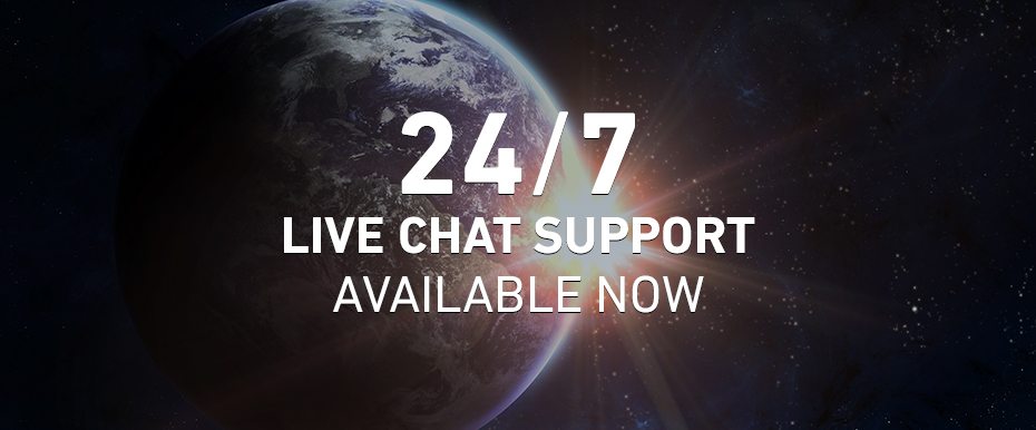 Live chat help available