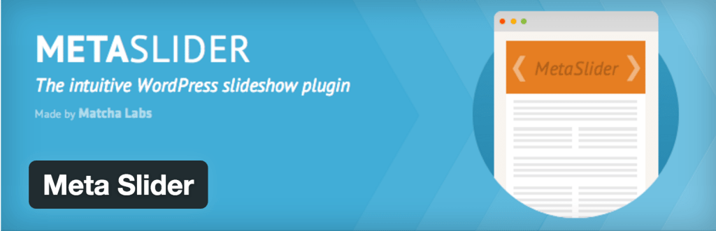 Meta Slider: Best WordPress slider plugins