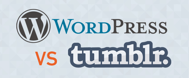 CMS Comparison: WordPress Vs. Tumblr [Infographic]