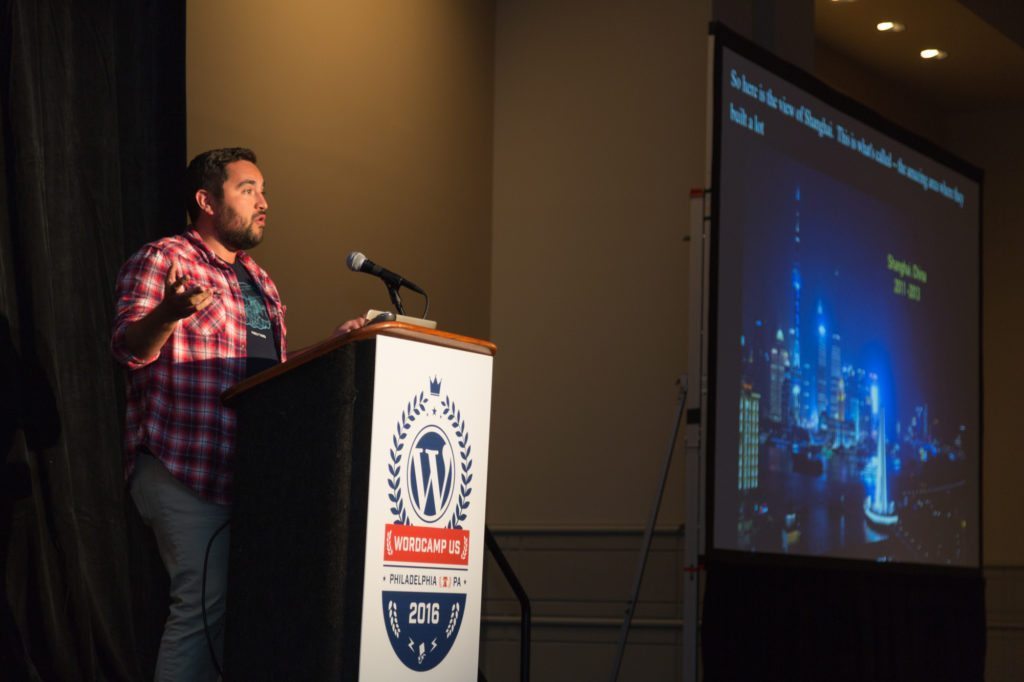 WP Engine's John Gamboa presented on "Tales from the Closed Web: Working with WordPress Censorship in China." According to Gamboa, "China, Russia, and a lot of countries think the internet is something that should be defined by the borders of their countries."