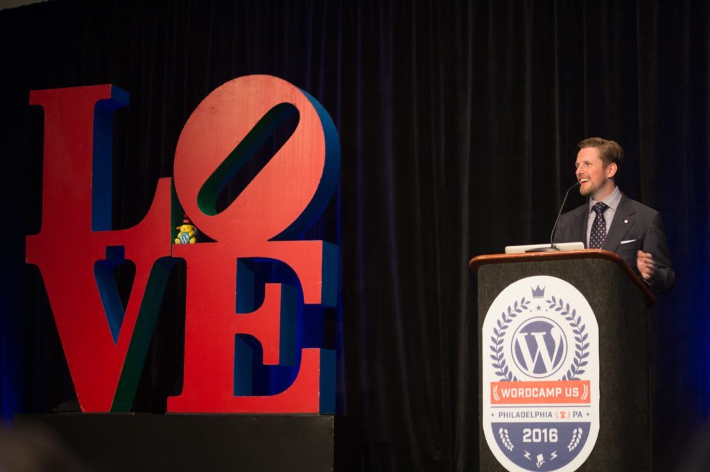 Matt Mullenweg delivers the annual State of the Word address, which covered everything from what's to come in WordPress 4.7, to Calypso, to plugins usage and other notable moments of the past year and what’s in store for the future of WordPress.