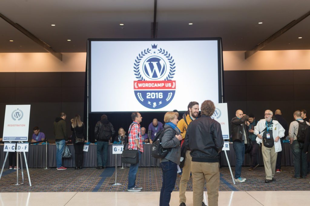 Welcome to WordCamp US! The event, only two years old, was held in Philadelphia again at the Pennsylvania Convention Center in Center City. This year's WCUS attracted more than 1,800 attendees. 