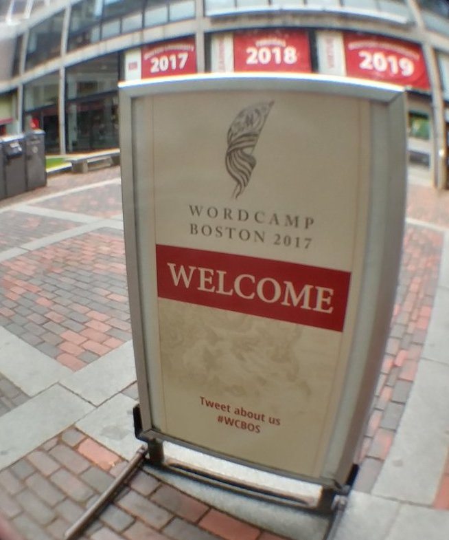 Welcome to WordCamp Boston! #WCBOS