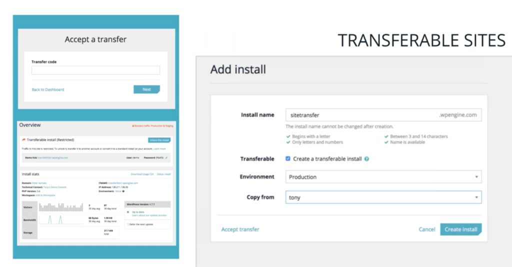 WP Engine Billing Transfer