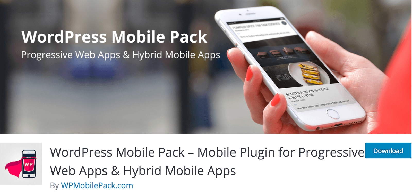 Wordpress Plugin Mobile Pack