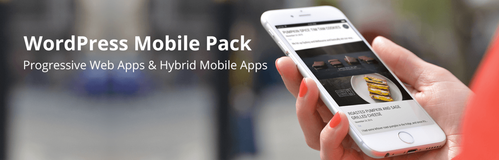 wordpress mobile pack for web apps