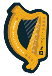WordCamp Dublin Sticker