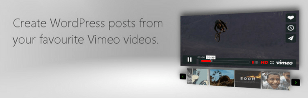 Wordpress Vimeo Videos Plugin 