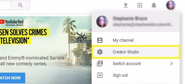 using youtube for live video streams