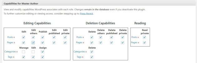 wordpress user management system
