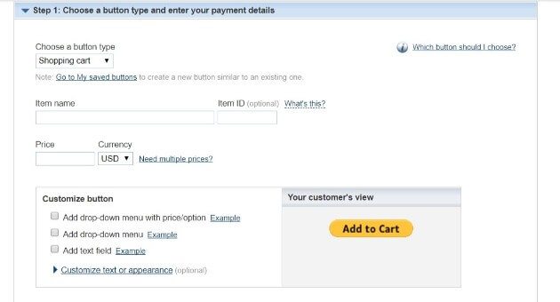 Paypal for wordpress