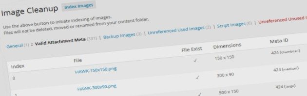 Wordpress plugin to clean up media library