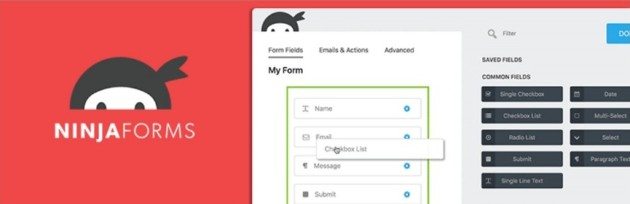 Ninja Forms contact form plugin