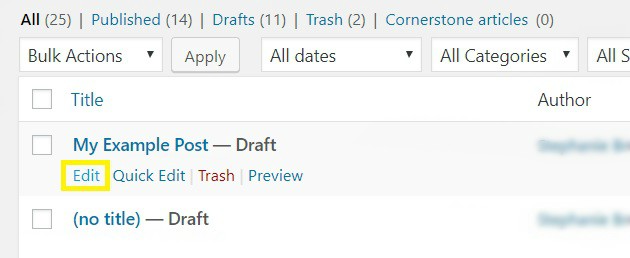 disable comments on a wordpress post