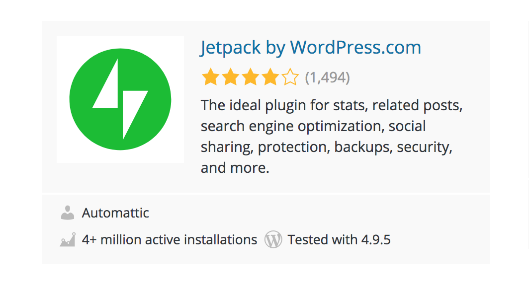 Jetpack for WordPress plugin. WordPress Best Practices for Developers