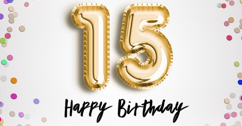 Happy 15th Birthday WordPress!
