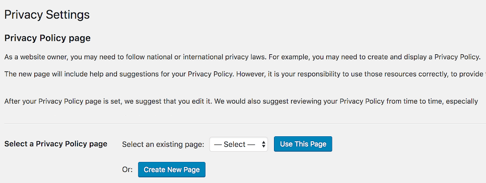 How to Add a Privacy Policy to site