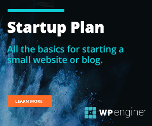 WPEngine Startuo Plan