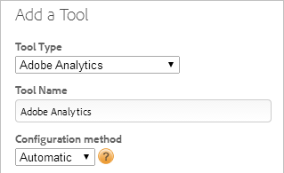 Set Up an Adobe Analytics Tool