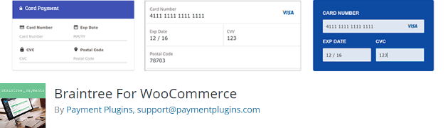 braintree for woocommerce