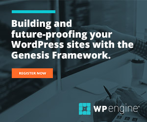 Building and future-proofing your WordPress sites with the Genesis Framework