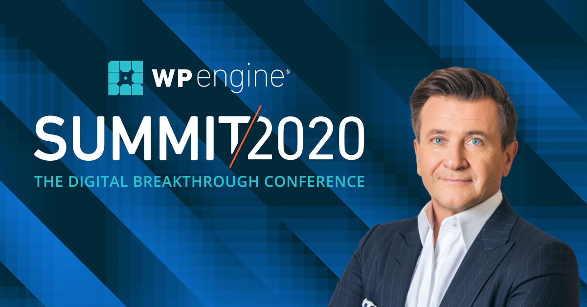 Shark Tank’s Robert Herjavec Inspires at WP Engine Summit/2020