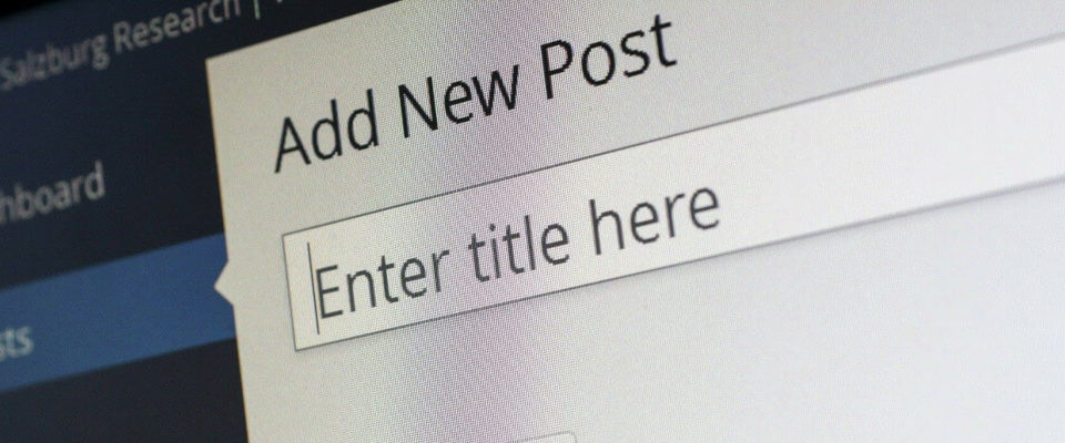 add new post with categories to WordPress